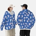 thumbnail image 4 of Vsdgher Fête Requin Imprimé Mignon Sweat à Capuche Adulte pour Hommes Femmes, Manches Longues Protection Solaire Chemises de Pêche pour Course Natation-TG, 4 of 7