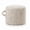 Beige, variant on Eurhowing Round Pouf Ottoman, High Density Sponge Bean Bag Pouffe Footrest, Soft Velvet Foot Stool for Bedroom & Living Room, 19.7"x13.8", Dark Gray
