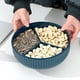 thumbnail image 3 of Bandeja Para Servir Snacks Dividida En 3 Compartimentos De Plástico Resistente, 3 of 7