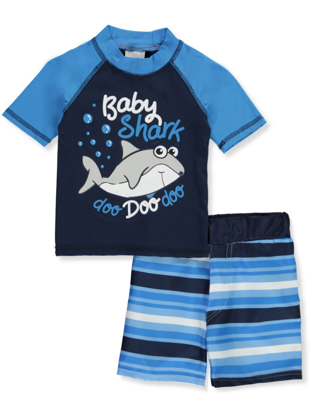 baby shark rash guard