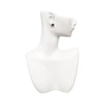 thumbnail image 4 of Delight Jewelry White ''Little Sister'' with Heart Black Crystal Clip on Earrings, 4 of 5