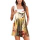 thumbnail image 1 of Gibobby Mono Bombachos Monos cortos de verano para mujer, informales, de lino, con tirantes ajustables, holgados, con peto y pierna ancha, monos con bolsillos(Gris， XXL), 1 of 3