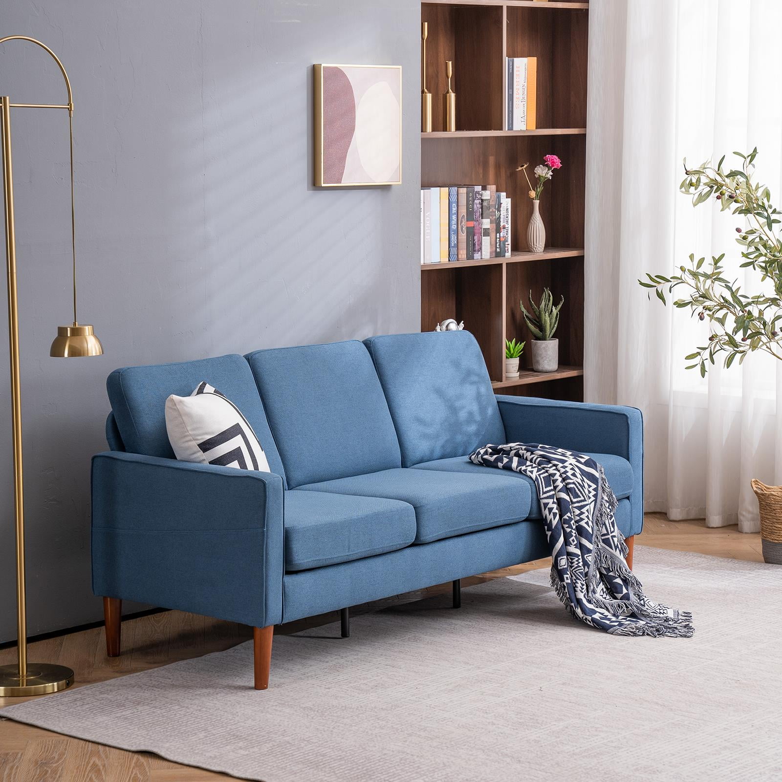 1/26迄 rikoao sofa navy f8f9f4e2-9b0d-44a5-a06e-