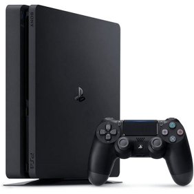 Pre-Owned Restored Sony PlayStation 4 Slim 1TB Gaming Console, Black
