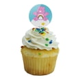 thumbnail image 5 of Care Bears Cheer Bear Cupcake Picks Toppers Decoration Set of 6, 5 of 7