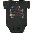 thumbnail image 3 of Inktastic She is Fierce Funny Shakespeare Quote Girls Baby Bodysuit, 3 of 5