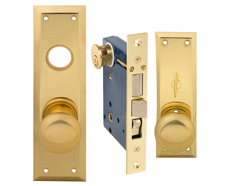 Entrance Mortise Lockset Left Hand US3