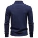 thumbnail image 5 of pstuiky camisa de manga larga para hombre, Top cálido de terciopelo alemán con media cremallera y cuello alto de manga larga de color liso para hombre top de hombre l, 5 of 5