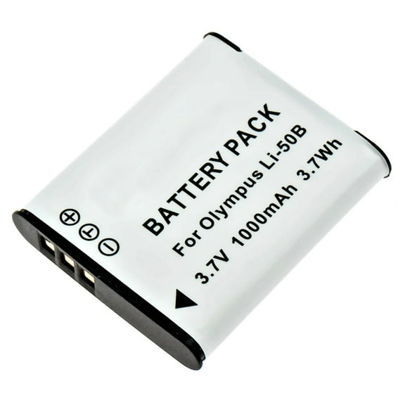 Batteries N Accessories BNA-WB-LI50B Digital Camera Battery - li-ion, 3.7V, 1000 mAh, Ultra High Capacity - Replacement for Olympus LI-50B Battery