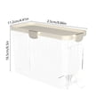 thumbnail image 3 of Distributeur de Boissons Transparent pour Réfrigérateur avec Robinet, Grand Capacité 4 L, Contenant de Rangement pour Boissons Étanche, Compatible Réfrigérateur, pour Fêtes et Usage Extérieur, Facile à Servir pour Eau, Jus, Thé Glacé, Maison et Bureau, 3 of 7