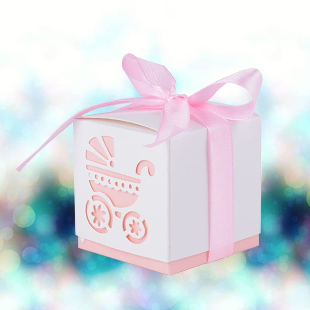 Stroller Sweet Box Baby Shower Party Favors Favors Box Sweet Box Gift Boxes 