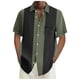 thumbnail image 1 of Camiseta Casual De Manga Corta Con Cuello Redondo Y Mangas Cortas Para Hombre, Diseño De Cocotero De Playa, 1 of 4