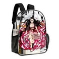 thumbnail image 3 of Demon Slayer Nezuko Clear Backpack Heavy Duty Transparent Bag See Through Bookbag for School, Work, Sport, College, Travel, 3 of 7