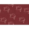 thumbnail image 1 of Ahgly Company Tapis Rectangulaire Lavable en Machine Intérieur Transitionnel Rouge Canneberge, 5 Pieds x 7 Pieds, 1 of 7