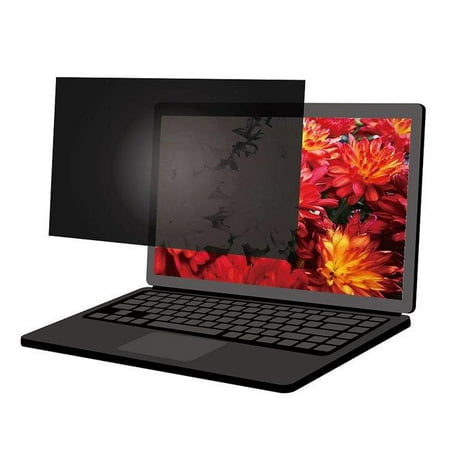 PRIVACY SCREEN FILTER 16:9 ASPECT RATIO FOR WIDESCREEN LCD MONITOR VIEWABLE 60 DEGREE ANTI-GLARE BLACK OUT 12.5”