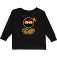 thumbnail image 3 of Inktastic Ninja Master Boys or Girls Long Sleeve Toddler T-Shirt, 3 of 5