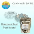 thumbnail image 2 of OXALIC ACID 99.6% Pure, 1 Lbs, Rust and Wood Stain Remover for Boats, Concrete and More, 2 of 2
