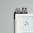 thumbnail image 2 of Handmadetneonsign American Eskimo Door Corner Sign, Dog Pet Metal Door Topper, House Wall Decor 63932, 2 of 3