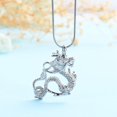 thumbnail image 5 of Dragon Urn Necklace Keepsake Human Pet Ashes Holder Memorial Locket Pendant Cremation Jewelry for Women Men, 5 of 6