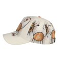 thumbnail image 5 of Fotbe Brown Cat Cartoon Baseball Cap, Brown Cat Cartoon Print Dad Hat,Outdoor Hat,Adjustable Sports Cap, Perfect For Activities, 5 of 9