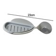 thumbnail image 2 of Jabonera de 2 paquetes, soporte de jabón de drenaje automático de plástico para pared, bandeja de jabón de baño colgante de dibujos animados MFZFUKR BST3032618-2, 2 of 5