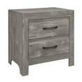 thumbnail image 1 of Topline Home Furnishing Rustic Grey Nightstand, 1 of 5