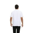 thumbnail image 3 of Zfeel Breathable Polyester Polo for Men, Short Sleeve Collared Classic Polo Shirt, White, 4XL, 3 of 6
