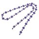 thumbnail image 1 of Diy rhinestone chain Flower Rhinestone Chain 15cm Wide 1 Yards Colours Lovely Sun Flower Rhinestone Chain for DIY Jewelry Making CraftsDark Blue ANGGREK Otros, 1 of 8