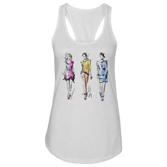 Fashion Models Tank Women -Image by Shutterstock, Female Small