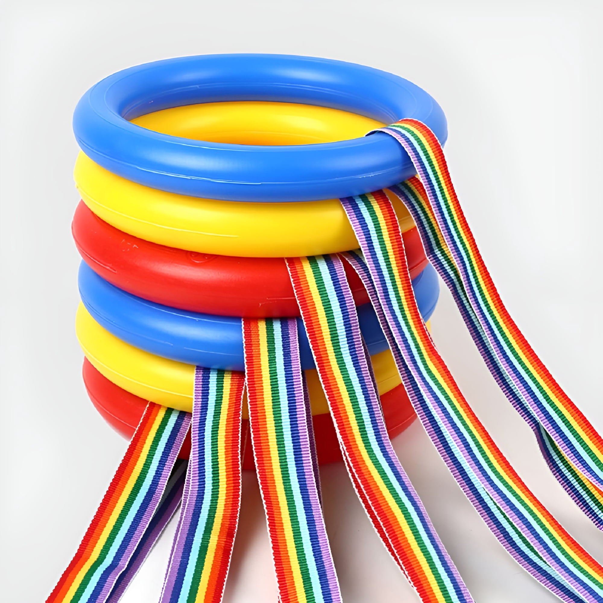 BESTSKY 2026 New Walking Rope Preschool Safety Daycare Kids Rope Kindergarten Outdoor Handles Toddlers Leash Line Toddler Belt Colorful for Outdoor Activities,Group Walks,Park Visits,School Trips.