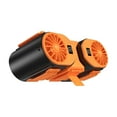 thumbnail image 2 of Ventilador con clip para la cintura,Ventilador personal con clip para la cintura,portátil,de viento fuerte,Ventilador de cinturón portátil con función ajustable de 5 Naranja negra, 2 of 8