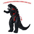 thumbnail image 4 of Set of 6 Monster Dinosaur Toys Movable Joint Birthday Kids 2019 Action Figures Destoroyah Gigan MUTO Mothra Chibi King of The Monsters Pack Plastic Mini Dinosaur Movie Playsets Cake Toppers Package, 4 of 7