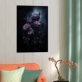 thumbnail image 4 of Black Rose Gothic Halloween Art Poster Canvas Painting Decor Wall Print Photo Gifts Home Modern Decorative Posters 24x36inch(60x90cm), 4 of 6