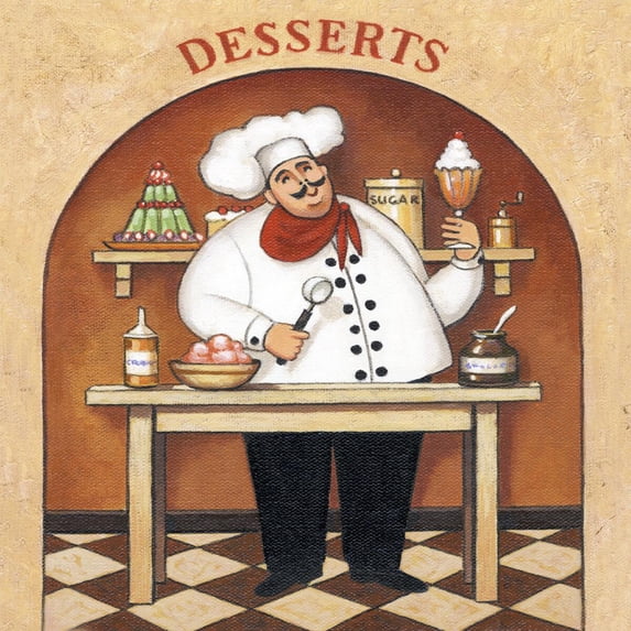 Tile Mural Kitchen Backsplash - JZ-Desserts - by John Zaccheo