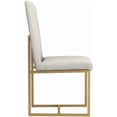 thumbnail image 5 of Coaster Upholstered Faux Leather Dining Chairs in Gray, 5 of 7
