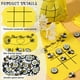 thumbnail image 3 of Juego de mesa Tic Tac Toe Sumind, 36 juegos con 360 miniabejas, 3 of 6