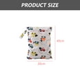 thumbnail image 2 of Baby Diaper Waterproof Storage Kit Reusable diaper storage bag with zipper pocket, 2 of 5