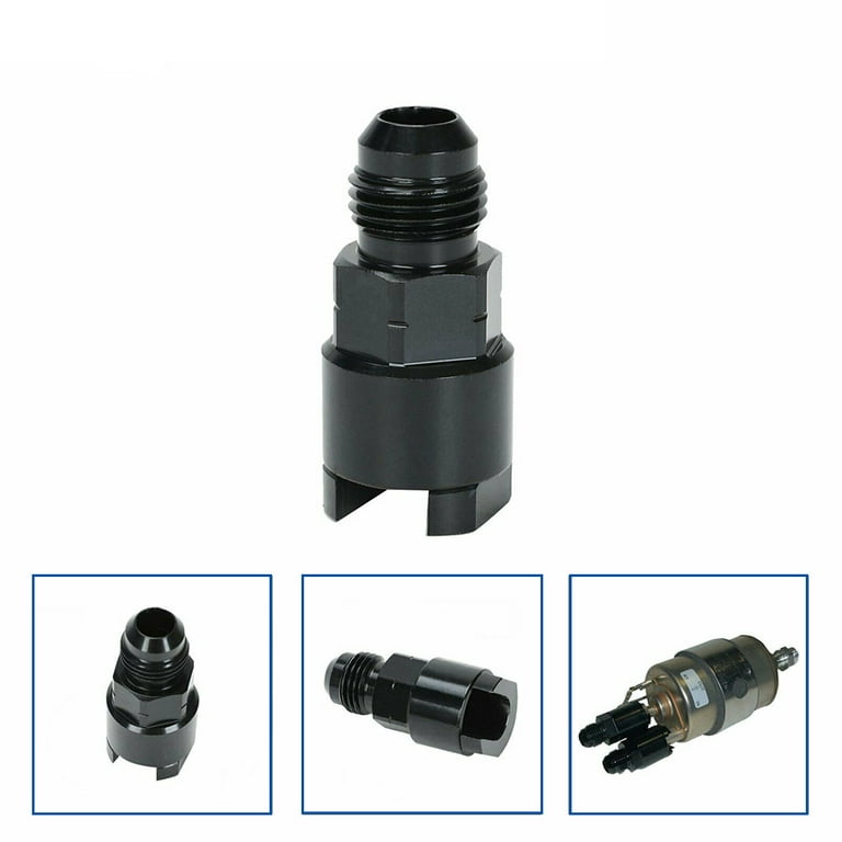 AN6-6AN Fuel Adapter Fitting to 3/8 GM Quick Connect with Thread