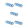 thumbnail image 3 of Bewildely 4 Piezas 1/18 Modelo de Control Remoto Neumáticos de Coche Kit de Neumáticos de Goma Azul Type2 NO2, 3 of 6