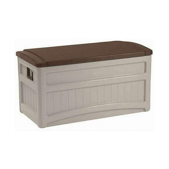 Suncast DB8000B Deck Box, 1 Pack, Light Taupe