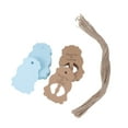 thumbnail image 4 of HONITANO Thank You For Coming 50Pack Shape Hanging Tags for Baby Decorations, 4 of 8
