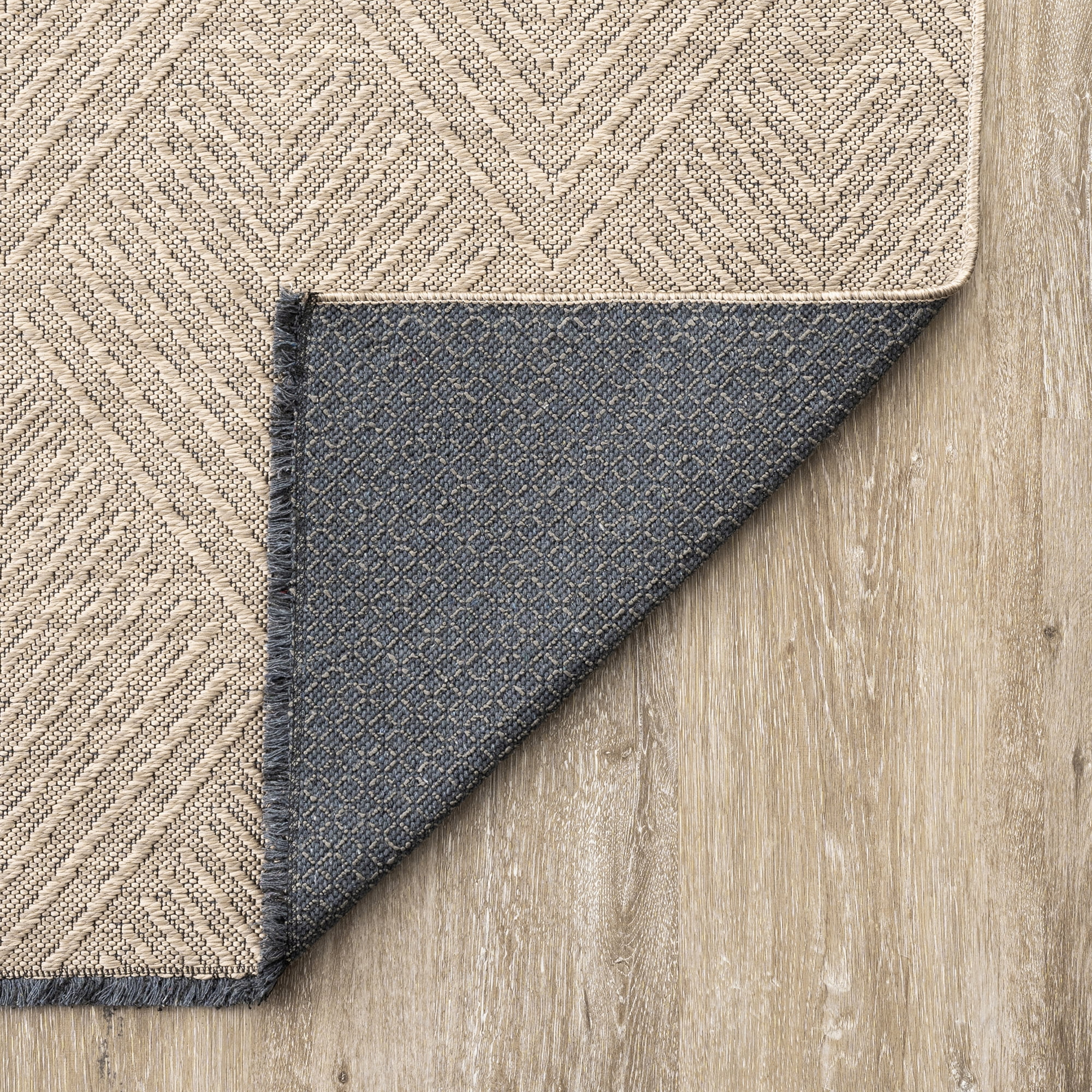 Alma Transitional 2' x 3' Brown and Coffee, Machine Washable Polyester & Cotton Indoor Area Rug