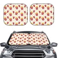 thumbnail image 2 of Fotbe Popcorn Juego de 2 Piezas de Parasoles para Parabrisas | Bloqueador Solar para Auto | Accesorios Plegables para Protección Solar Interior-Large, 2 of 6