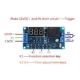 thumbnail image 6 of LED Home Automation Delay Timer Control Module Digital display 12V, 6 of 7