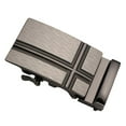 thumbnail image 6 of Men's Belt Buckle with Automatic Ratchet Alloy Replacement Strap with Automatic 6, 6 of 8