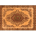 thumbnail image 1 of Ahgly Company Indoor Rectangle Oriental Orange Industrial Area Rugs, 6' x 9', 1 of 4