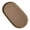 Khaki, variant on UDIYO Dessert Tray,Food Grade BPA Free Smooth Edge Storage Tray,Oval Storage Tray Dish Dinner Plate