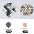 thumbnail image 2 of 100Pcs Round and Hexagon Silicone Beads, Silicone Beads Bulk Making Kit for Keychain Jewelry Making, 2 of 6