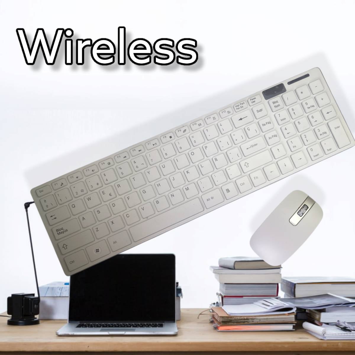 Teclado + Mouse Inalámbrico Wireless