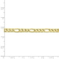 thumbnail image 5 of 10K Yellow Gold chain Figaro 20 in 5.35 mm 5.35mm Semi-Solid, 5 of 5